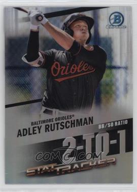 2020 Bowman Chrome - Stat Tracker #ST-18 - Adley Rutschman