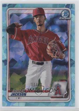 2020 Bowman Chrome Draft Sapphire Edition - [Base] - Aqua #BD-169 - Jeremiah Jackson /20