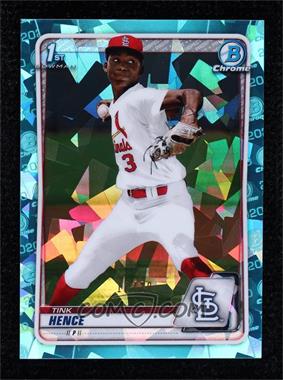 2020 Bowman Chrome Draft Sapphire Edition - [Base] - Aqua #BD-86 - Tink Hence /20