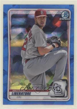 2020 Bowman Chrome Sapphire Edition - [Base] #BCP-89 - Matthew Liberatore