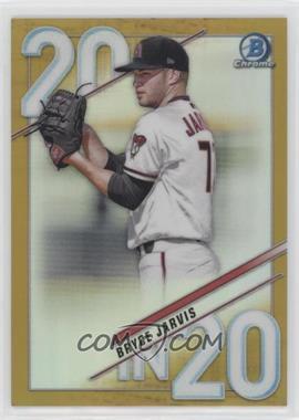 2020 Bowman Draft - 20 in '20 - Gold Refractor #20IN20-BJ - Bryce Jarvis /50