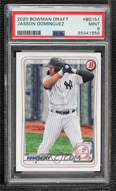 2020 Bowman Draft - [Base] #BD-151.1 - Jasson Dominguez [PSA 9 MINT]