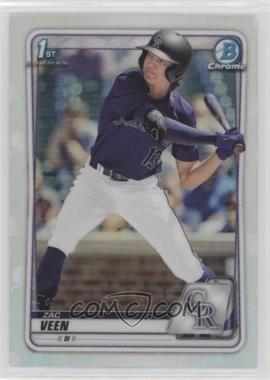 2020 Bowman Draft - Chrome - Refractor #BD-107 - Zac Veen