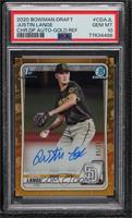 Justin Lange [PSA 10 GEM MT] #/50