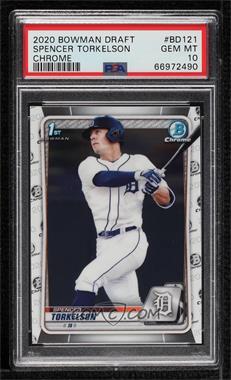 2020 Bowman Draft - Chrome #BD-121.1 - Spencer Torkelson (Batting) [PSA 10 GEM MT]