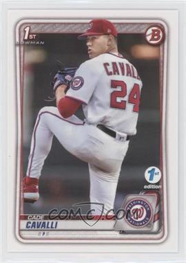 2020 Bowman Draft 1st Edition - [Base] #BD-24 - Cade Cavalli