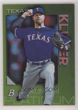 2020 Bowman Platinum - Wal-Mart [Base] - Chartreuse #21 - Corey Kluber