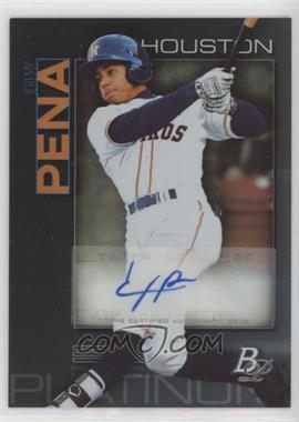2020 Bowman Platinum - Wal-Mart Top Prospects - Autographs #TOP-52 - Jeremy Pena - Courtesy of COMC.com
