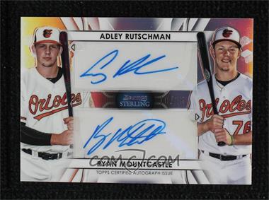 2020 Bowman Sterling - Dual Refractor Autographs #BDA-RM - Ryan Mountcastle, Adley Rutschman /25