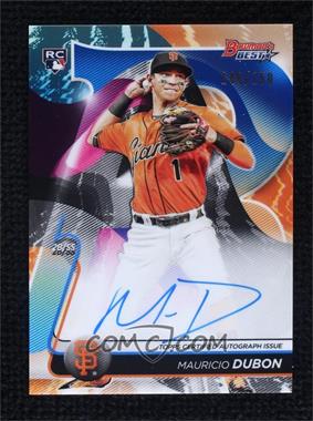 2020 Bowman's Best - Best of 2020 Autographs - Blue Refractor #B20-MD - Mauricio Dubon /150