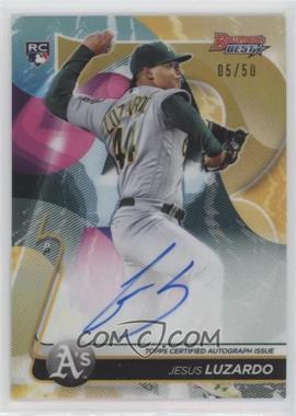 2020 Bowman's Best - Best of 2020 Autographs - Gold Refractor #B20-JL - Jesus Luzardo /50