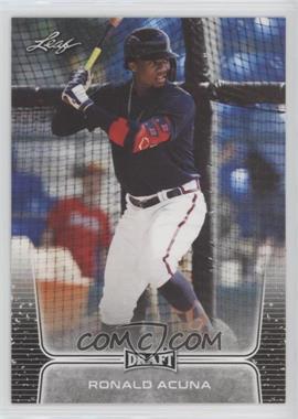 2020 Leaf Draft - [Base] #02 - Ronald Acuna