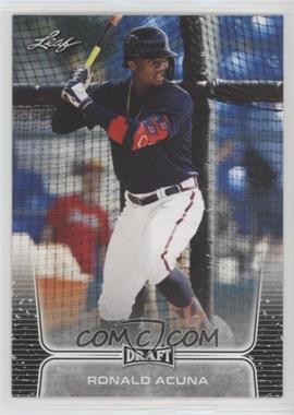 2020 Leaf Draft - [Base] #02 - Ronald Acuna