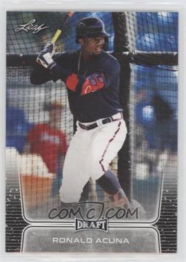 2020 Leaf Draft - [Base] #02 - Ronald Acuna