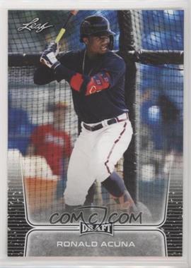 2020 Leaf Draft - [Base] #02 - Ronald Acuna