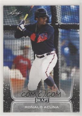 2020 Leaf Draft - [Base] #02 - Ronald Acuna