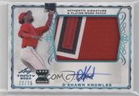 D'Shawn Knowles #/75