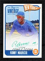 Ronny Mauricio #/50