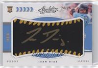 Rookie Baseball Material Signatures - Isan Diaz #/25