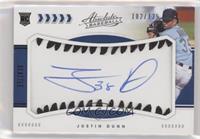 Rookie Baseball Material Signatures - Justin Dunn #/125