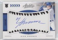 Rookie Baseball Material Signatures - Nico Hoerner #/125