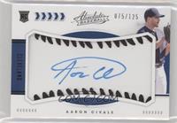 Rookie Baseball Material Signatures - Aaron Civale #/125