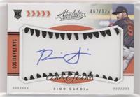 Rookie Baseball Material Signatures - Rico Garcia #/125