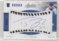 Rookie Baseball Material Signatures - T.J. Zeuch #/125