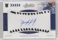 Rookie Baseball Material Signatures - Yordan Alvarez #/125