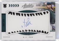 Rookie Baseball Material Signatures - A.J. Puk #/125