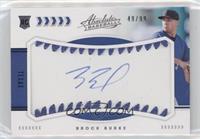 Rookie Baseball Material Signatures - Brock Burke #/99