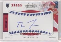 Rookie Baseball Material Signatures - Matt Thaiss #/99