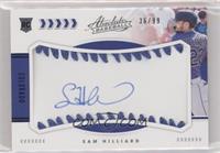 Rookie Baseball Material Signatures - Sam Hilliard #/99