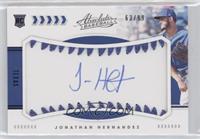 Rookie Baseball Material Signatures - Jonathan Hernandez [EX to NM] #…