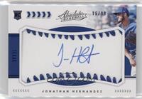 Rookie Baseball Material Signatures - Jonathan Hernandez #/99