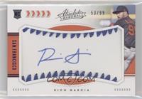 Rookie Baseball Material Signatures - Rico Garcia #/99