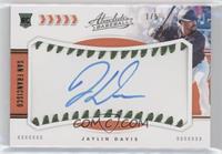 Rookie Baseball Material Signatures - Jaylin Davis #/5