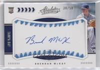 Rookie Baseball Material Signatures - Brendan McKay #/50