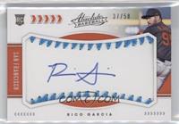Rookie Baseball Material Signatures - Rico Garcia #/50