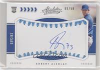 Rookie Baseball Material Signatures - Adbert Alzolay #/50