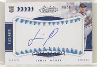 Rookie Baseball Material Signatures - Lewis Thorpe #/50