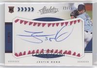 Rookie Baseball Material Signatures - Justin Dunn #/75