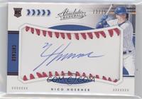 Rookie Baseball Material Signatures - Nico Hoerner #/75
