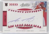 Rookie Baseball Material Signatures - Aristides Aquino #/75