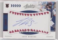 Rookie Baseball Material Signatures - Jake Rogers #/75
