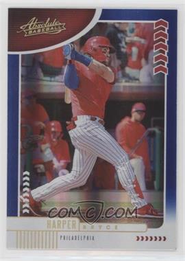 2020 Panini Absolute - [Base] - Spectrum Blue #1 - Bryce Harper