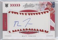 Rookie Baseball Material Signatures - Matt Thaiss #/149