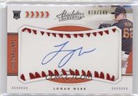 Rookie Baseball Material Signatures - Logan Webb #/149