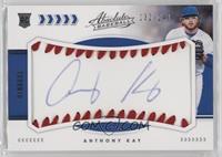 Rookie Baseball Material Signatures - Anthony Kay #/149
