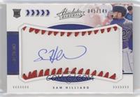 Rookie Baseball Material Signatures - Sam Hilliard #/149